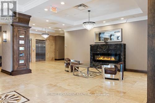 206 - 205 Lakeshore Road W, Oakville (Old Oakville), ON - Indoor With Fireplace