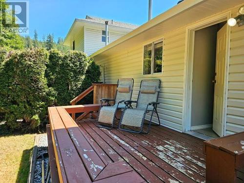 A-6855 Irvine Street, Powell River, BC - Outdoor With Deck Patio Veranda With Exterior