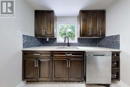 16 Third Street, Kawartha Lakes (Dunsford), ON - Indoor Photo Showing Kitchen With Double Sink