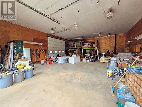 2805 Dohler Road, Smithers, BC - Indoor Photo Showing Garage