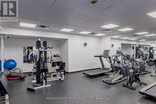 901 - 131 Torresdale Avenue, Toronto (Westminster-Branson), ON - Indoor Photo Showing Gym Room