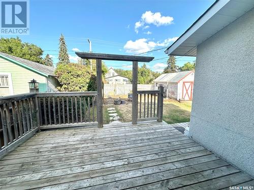 1372 98Th Street, North Battleford, SK - Outdoor With Deck Patio Veranda With Exterior