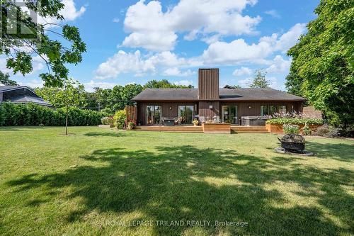 7644 Riverside Drive, Lambton Shores (Port Franks), ON - Outdoor With Deck Patio Veranda