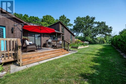 7644 Riverside Drive, Lambton Shores (Port Franks), ON - Outdoor With Deck Patio Veranda