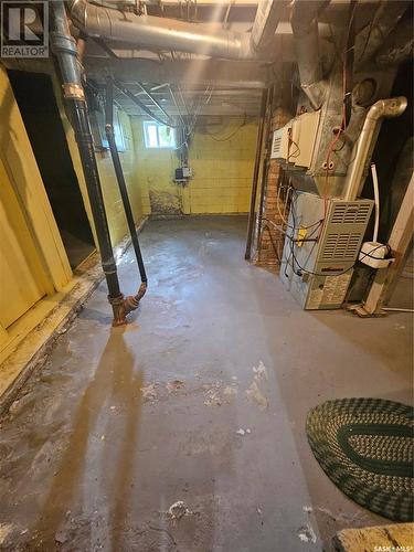 801 Eva Street, Estevan, SK - Indoor Photo Showing Basement