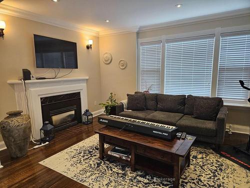 323 Lawrence Ave W, Toronto, ON - Indoor Photo Showing Living Room With Fireplace