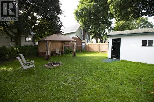 132 Woodward Ave, Sault Ste. Marie, ON - Outdoor With Backyard