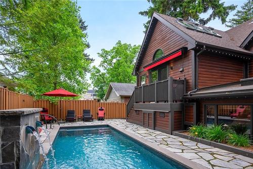 1194 Stirling Drive, Oakville, ON - Outdoor With In Ground Pool With Deck Patio Veranda