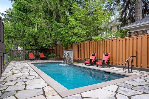 1194 Stirling Drive, Oakville, ON - Outdoor With In Ground Pool With Deck Patio Veranda With Backyard