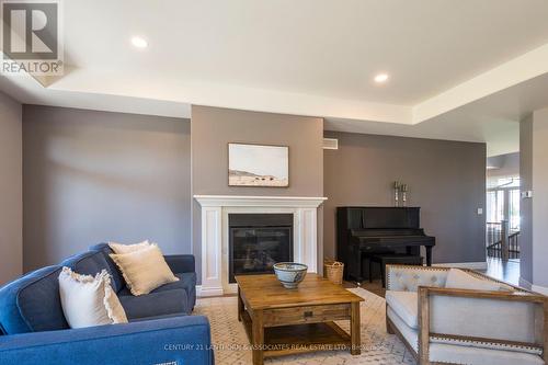 33 Crews Crescent, Quinte West, ON - Indoor Photo Showing Living Room With Fireplace