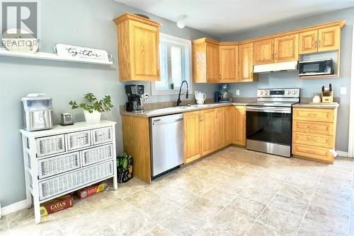 167 Balbo Drive, Clarenville, NL - Indoor Photo Showing Kitchen With Stainless Steel Kitchen