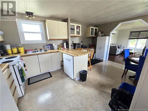 28 Parc P'Tiso Street, Edmundston, NB - Indoor Photo Showing Kitchen With Double Sink