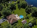 Vue d'ensemble - 2078 Ch. De Rive-De-La-Prairie, Stratford, QC  - Outdoor With Above Ground Pool With View 