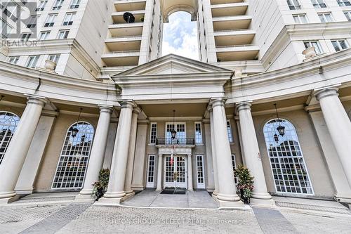 414 - 2285 Lake Shore Boulevard W, Toronto (Mimico), ON - Outdoor With Balcony With Facade