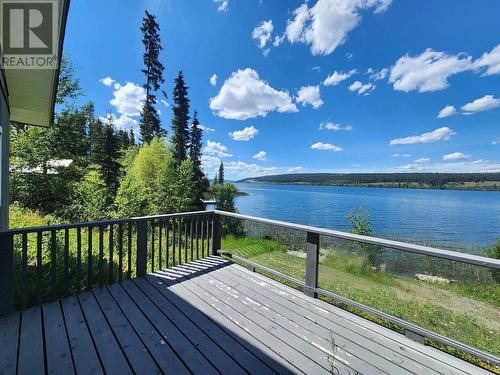 6513 Monette Road, 100 Mile House, BC - Outdoor With Body Of Water With Deck Patio Veranda With View