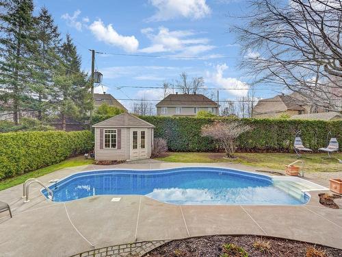 Backyard - 5073 Rue Des Ormes, Contrecoeur, QC - Outdoor With In Ground Pool With Backyard