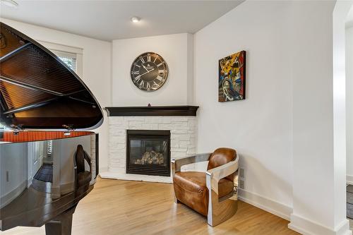 253 Dormie Place, Vernon, BC - Indoor With Fireplace