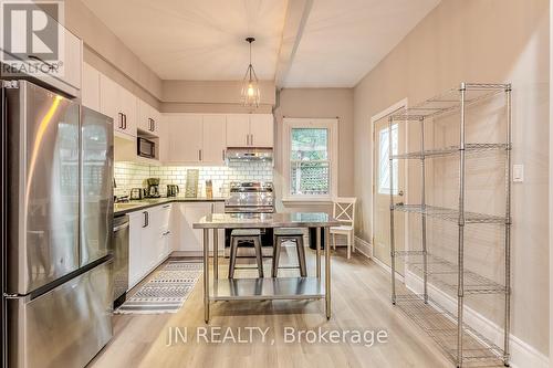 306 Harbord Street, Toronto (Palmerston-Little Italy), ON - Indoor Photo Showing Kitchen With Stainless Steel Kitchen With Upgraded Kitchen