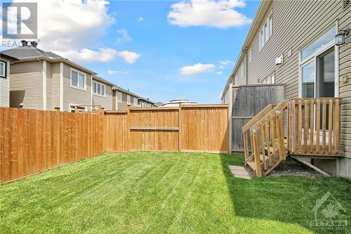 Private backyard - 916 Kilbirnie Drive, Ottawa, ON - Outdoor