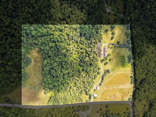 Aerial photo - 1260 Ch. De Magoon Point, Stanstead - Canton, QC - Outdoor With View