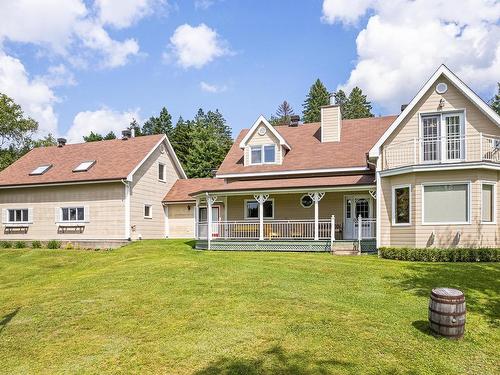 FaÃ§ade - 1260 Ch. De Magoon Point, Stanstead - Canton, QC - Outdoor With Deck Patio Veranda With Facade