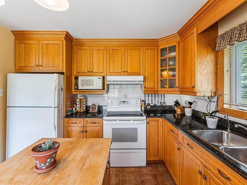 Cuisine - 1260 Ch. De Magoon Point, Stanstead - Canton, QC - Indoor Photo Showing Kitchen With Double Sink