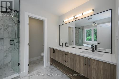 Primary Bedroom Ensuite - 119 Optimist Drive, Southwold (Talbotville), ON - Indoor Photo Showing Bathroom