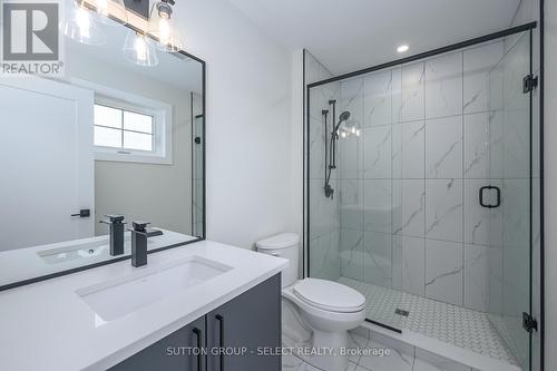 4th Bed Ensuite - 119 Optimist Drive, Southwold (Talbotville), ON - Indoor Photo Showing Bathroom