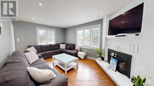 217 Colette Drive, London, ON - Indoor Photo Showing Living Room With Fireplace