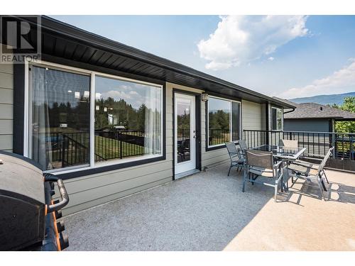 934 Hillview Road, Ootischenia, BC - Outdoor With Deck Patio Veranda With Exterior