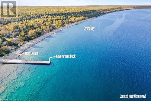 Stunning Dyers Bay just down the road! *Not of subject property - 17 Dyers Bay Road, Northern Bruce Peninsula, ON 