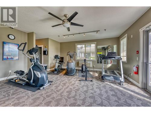 3735 Casorso Road Unit# 407, Kelowna, BC - Indoor Photo Showing Gym Room