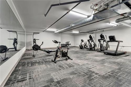 181 James Street N|Unit #510, Hamilton, ON - Indoor Photo Showing Gym Room