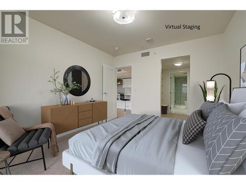 485 Groves Avenue Unit# 502, Kelowna, BC - Indoor Photo Showing Bedroom