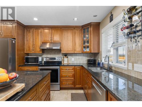 160 Overlook Place Lot# 12, Vernon, BC - Indoor Photo Showing Kitchen With Stainless Steel Kitchen With Double Sink