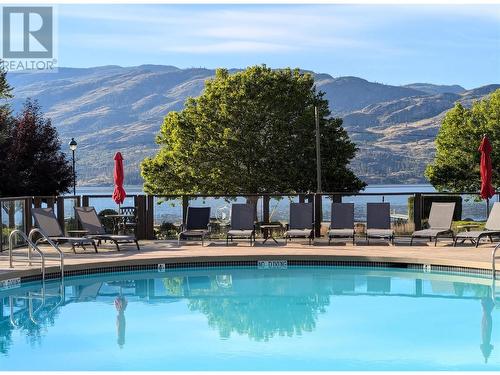 3996 Beach Avenue Unit# 301 Lot# 29, Peachland, BC - Outdoor With In Ground Pool With Deck Patio Veranda With View