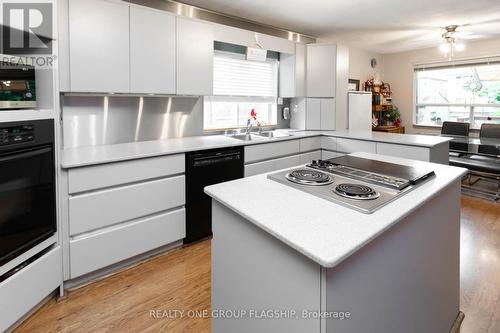 194 Gamma Street, Toronto (Alderwood), ON - Indoor Photo Showing Kitchen With Double Sink