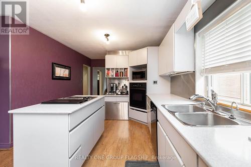 194 Gamma Street, Toronto (Alderwood), ON - Indoor Photo Showing Kitchen With Double Sink