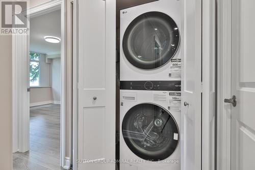 104 - 90 Fisherville Road, Toronto (Westminster-Branson), ON - Indoor Photo Showing Laundry Room