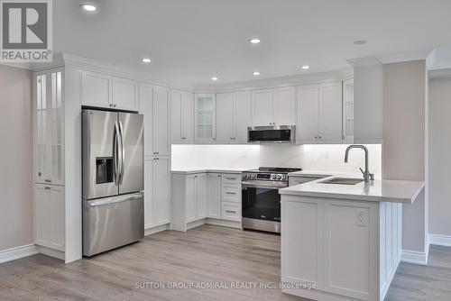 104 - 90 Fisherville Road, Toronto (Westminster-Branson), ON - Indoor Photo Showing Kitchen With Upgraded Kitchen