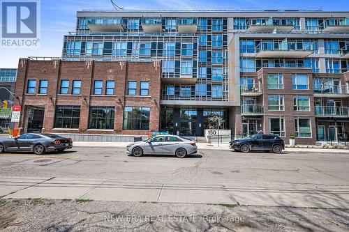 301 - 150 Logan Avenue, Toronto (South Riverdale), ON - Outdoor With Balcony With Facade