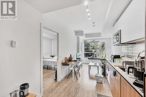 301 - 150 Logan Avenue, Toronto (South Riverdale), ON - Indoor Photo Showing Kitchen