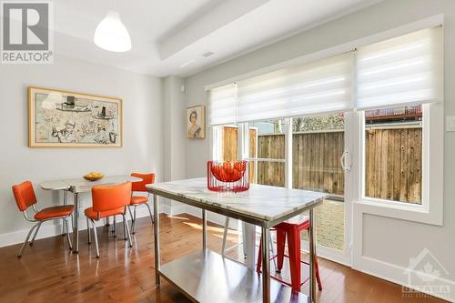 124 Guigues Avenue Unit#D, Ottawa, ON - Indoor Photo Showing Dining Room