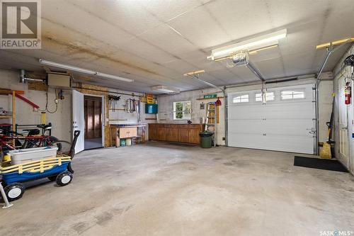 #2 Torch Street, Candle Lake, SK - Indoor Photo Showing Garage