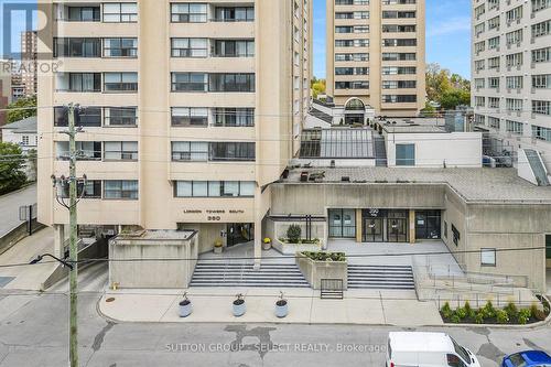 1701 - 380 King Street E, London, ON - Outdoor With Balcony With Facade