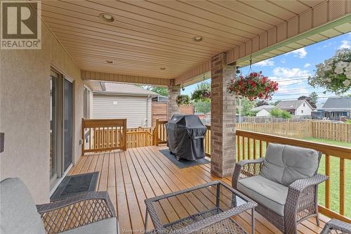 1530 Rossini Boulevard, Windsor, ON - Outdoor With Deck Patio Veranda With Exterior