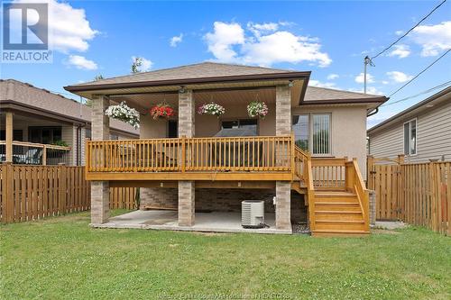 1530 Rossini Boulevard, Windsor, ON - Outdoor With Deck Patio Veranda