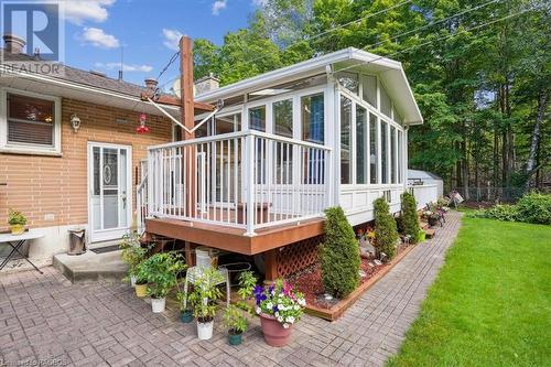 318106 Highway 6 & 10, Georgian Bluffs, ON - Outdoor With Deck Patio Veranda With Exterior