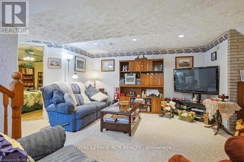 318106 Highway 6 & 10, Georgian Bluffs, ON - Indoor Photo Showing Living Room