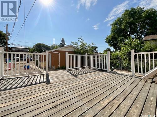 1439 Rothwell Street, Regina, SK - Outdoor With Deck Patio Veranda